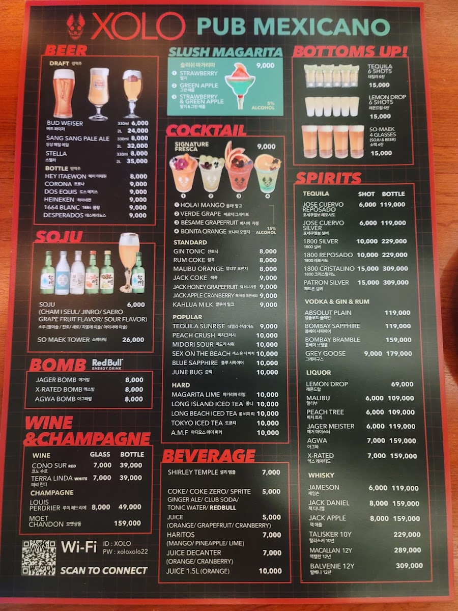 Menu Xolo Pub Mexicano-6